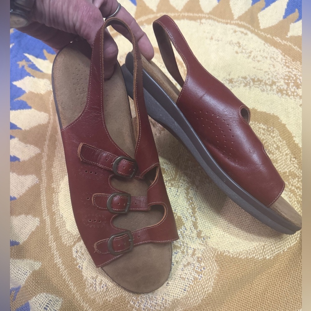 SAS Tripad Comfort Trio II Sandals In Amber - Picture 9 of 11